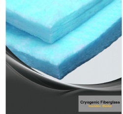Cryogenic Industrial Fiberglass insulation blanket
